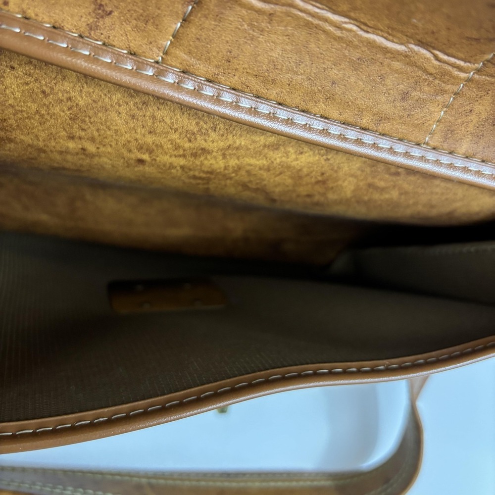Vintage Argosy By Invicta Brown Retro Carry On Bag Luggage Weekender Retro - Picture 14 of 14